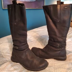 Merrell Knee-High Black Leather Boots